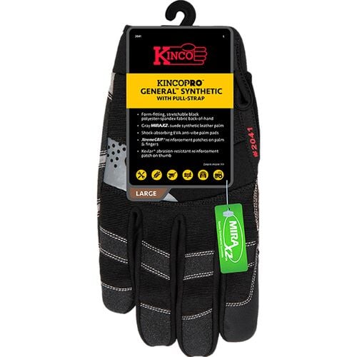 Men's Pro General Synthetic Leather Work Gloves