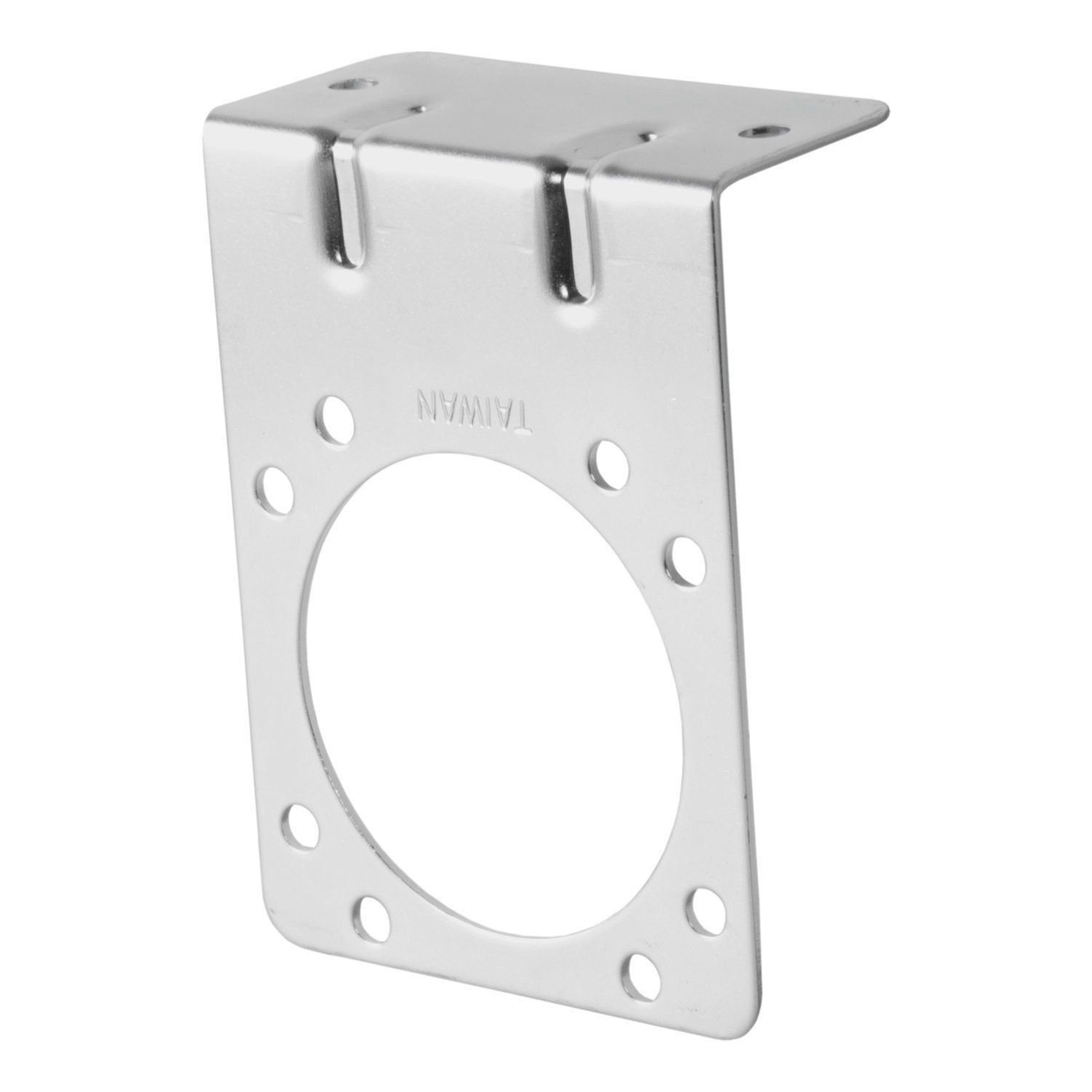 Curt Connector Mounting Bracket For 7-Way RV Blade in Zinc