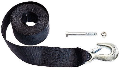 20' Winch Strap with Hook