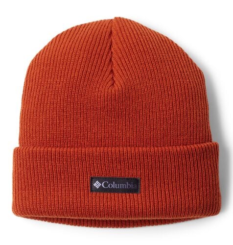 Whirlibird Cuffed Beanie in Warp Red