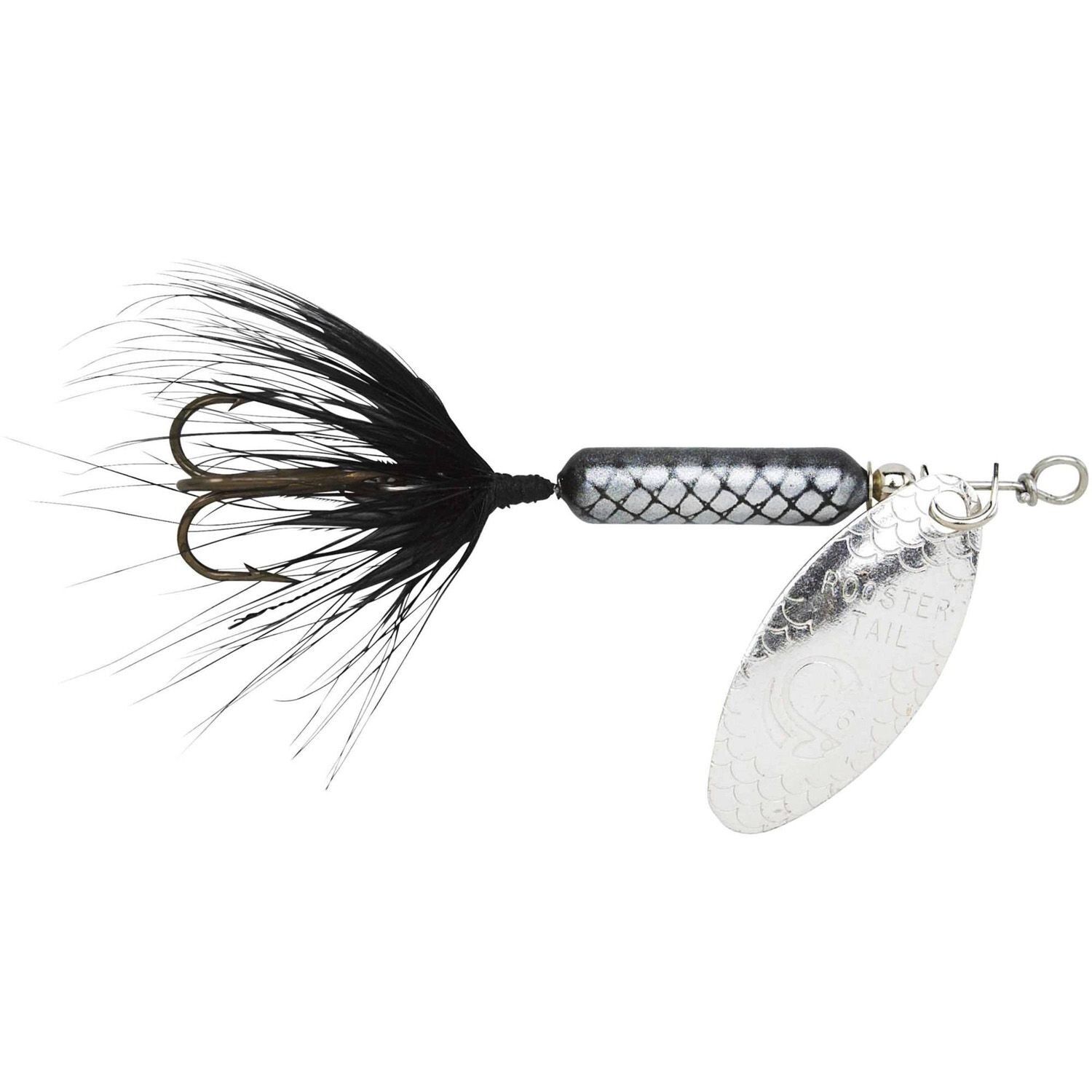 Panneau D’Échantillon Yakima Super Rooster Tail - Appât De Pêche - Occasion Display