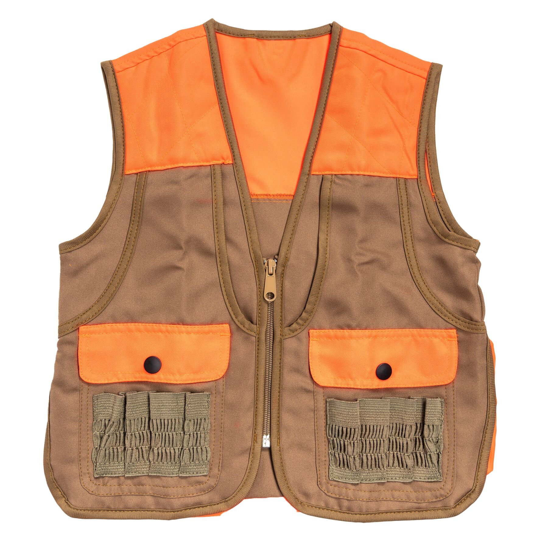 Men's Hunting Vest in Duck Brown/Blaze
