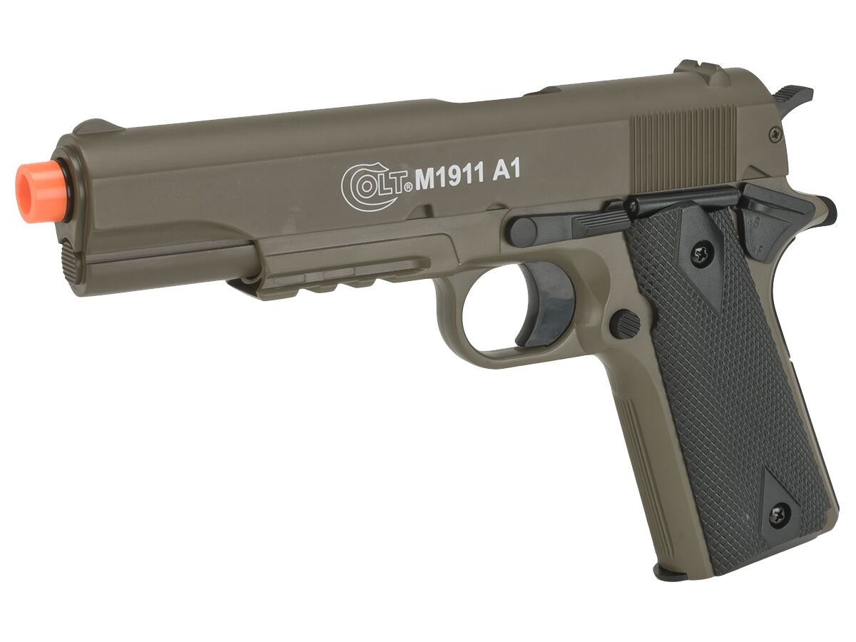 Palco M1911a1 Metal Airsoft Pistol - Tan
