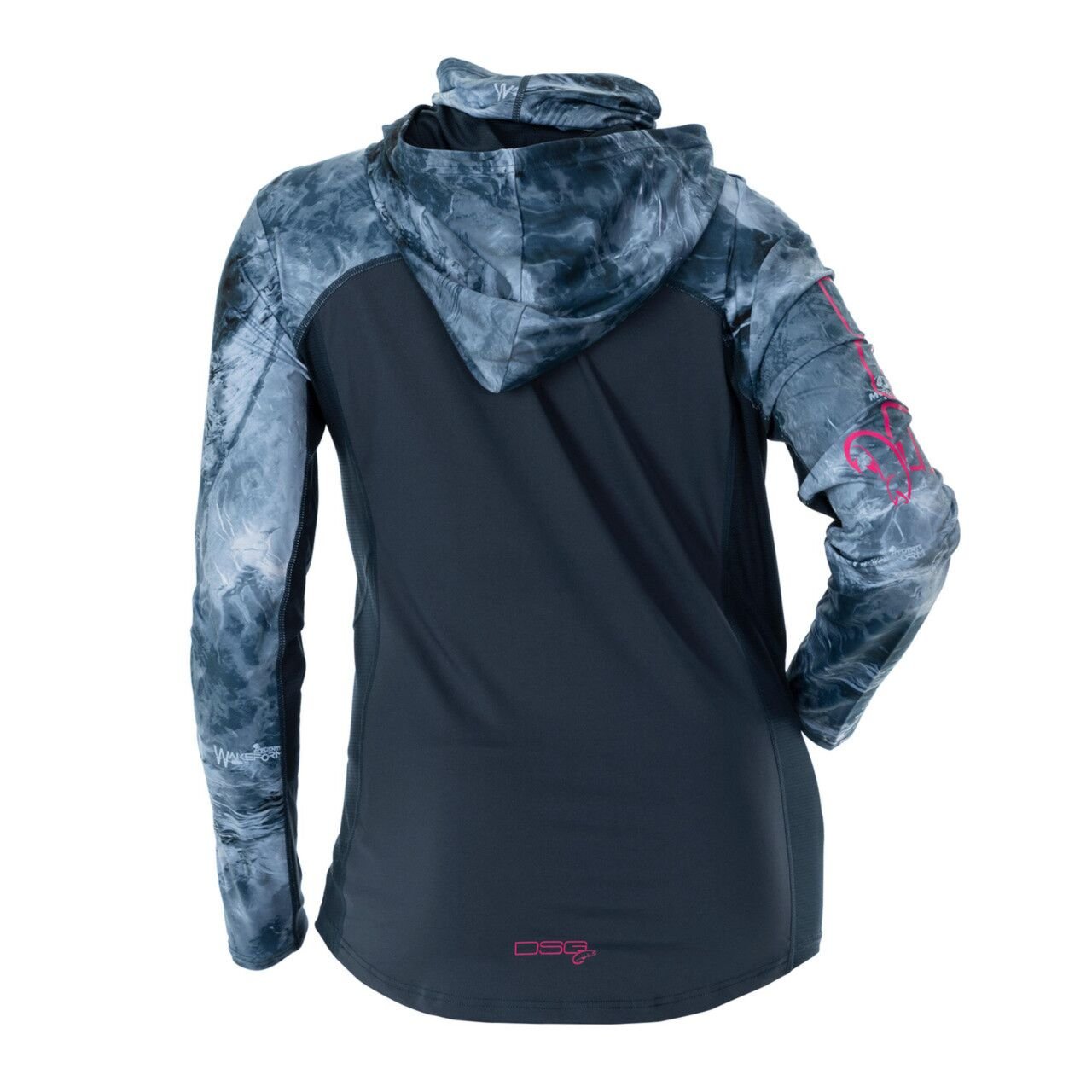 Chloe Hooded Sun Shirt in Deep Waters