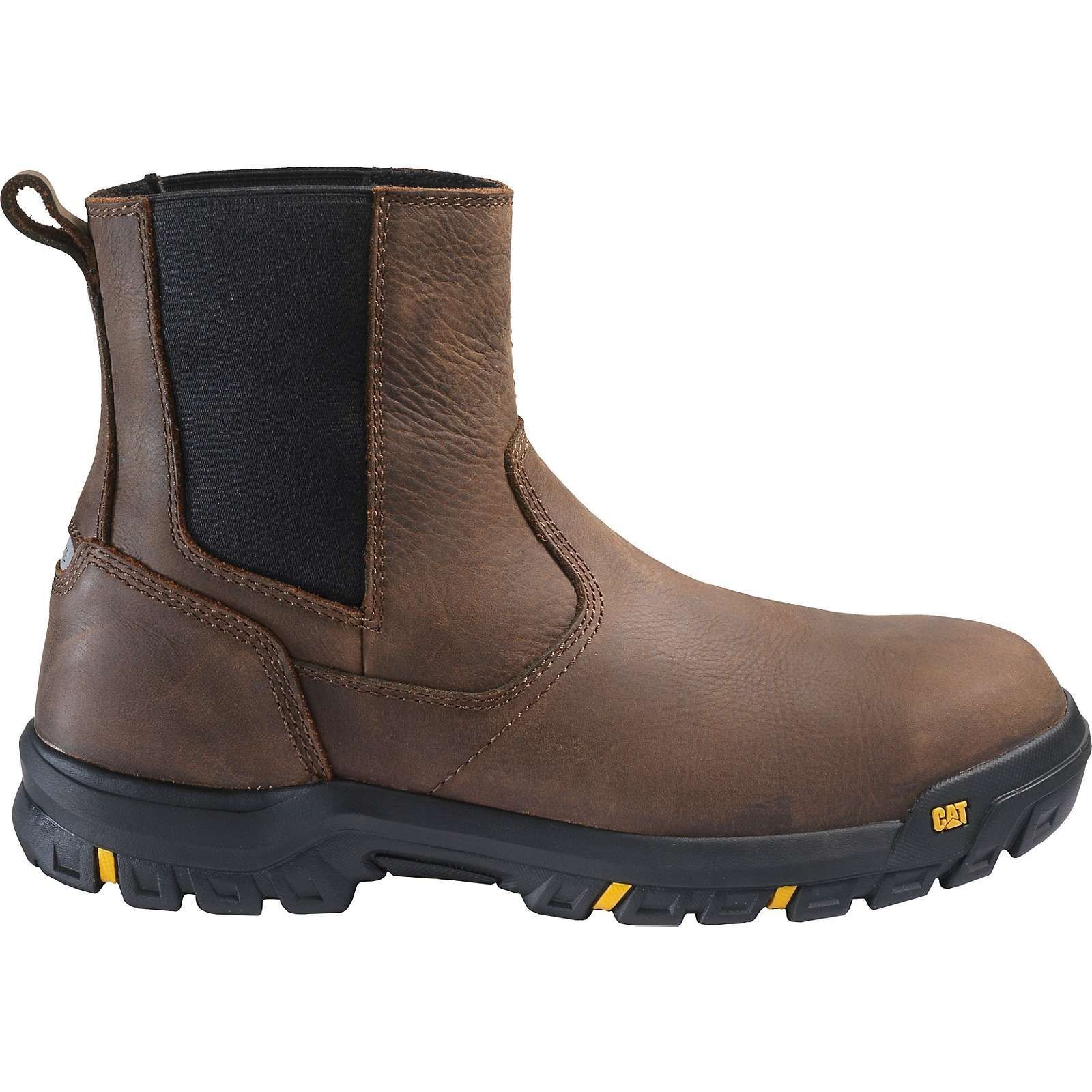 Men's Clay Grain Leather Wheelbase Steel Toe Work Boots