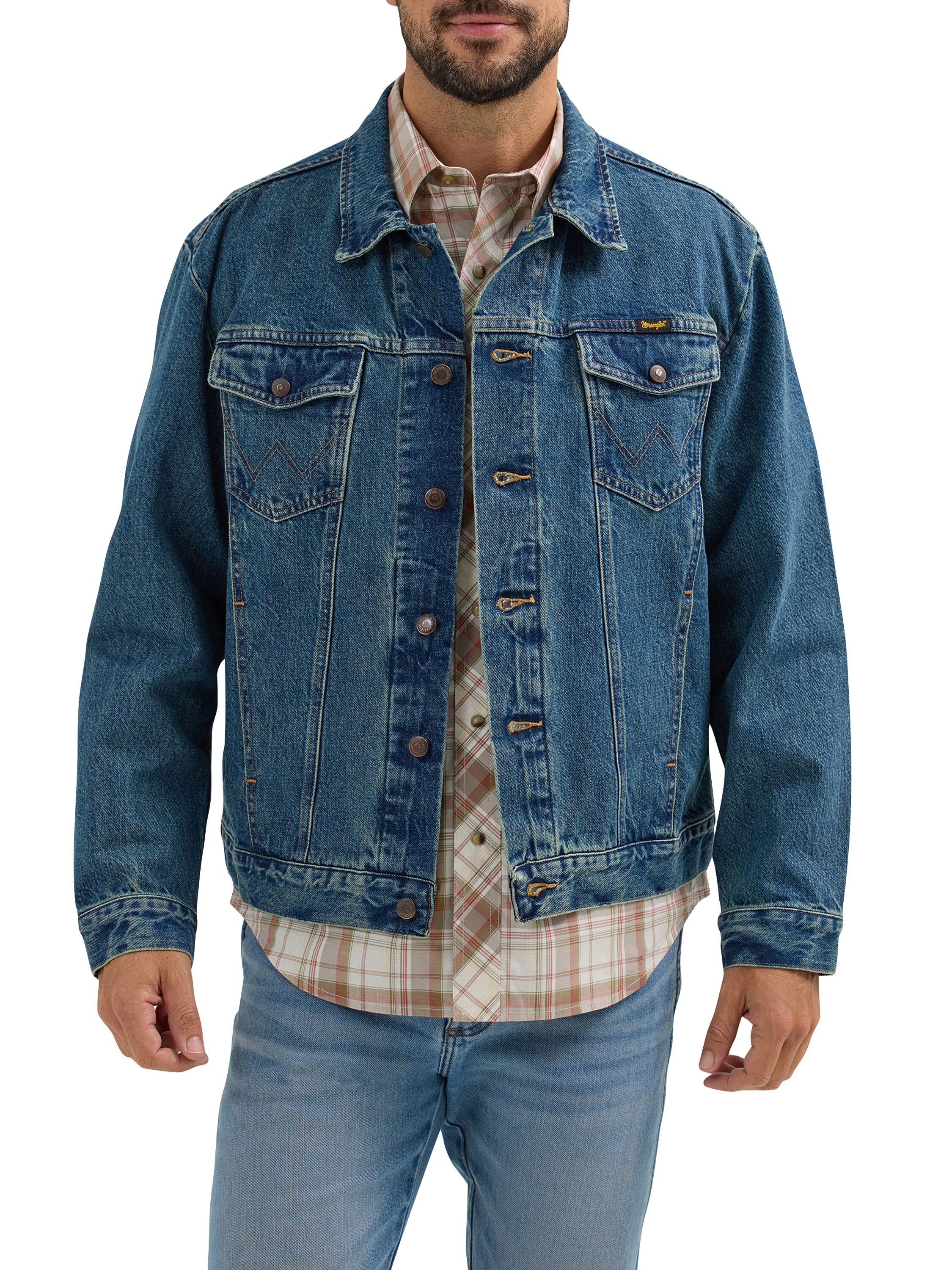 Men's Cowboy Cut Unlined Denim Jacket