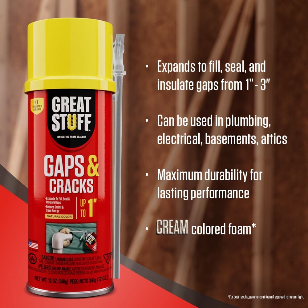 Great Stuff Gaps and Cracks Sealant - 12 oz