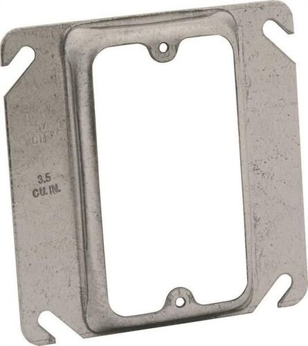 RACO 4 In Octagon Flat Electrical Box Cover Gray
