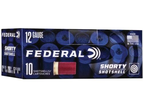 Shorty Shells 12 Gauge 1.75" #4 Buckshot Shotshells - 10 Rounds
