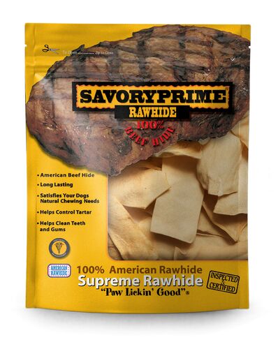 2"x6" Rawhide Chips Chicken - 1 Lb Bag