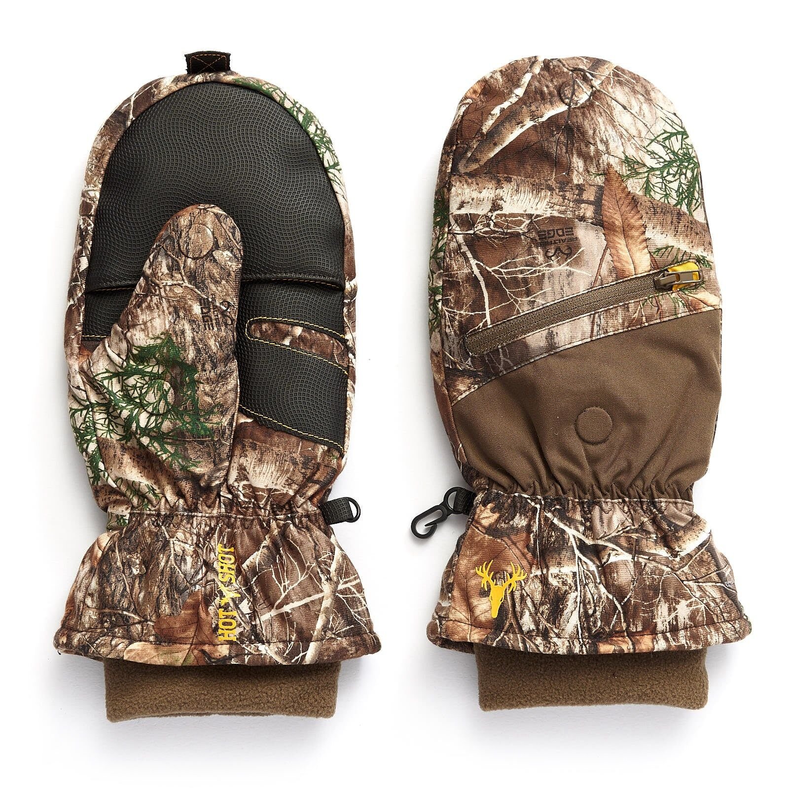 Men's Huntsman Pop-Top Mitten in Realtree Edge