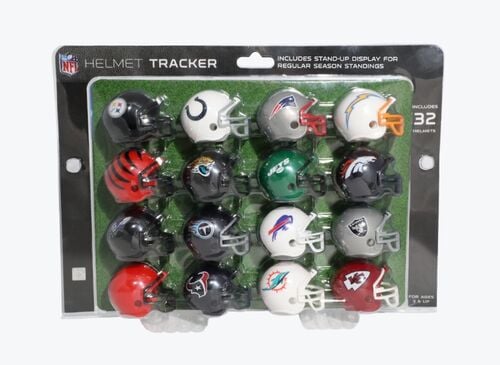 NFL Helmet Tracker Regular Season Standings - Assorted