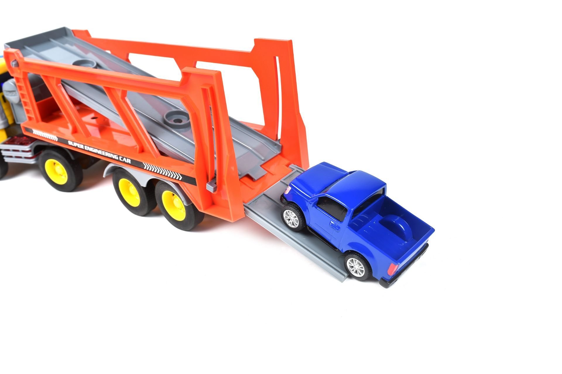 Dolu Maxi Truck - Camion Giocattolo Gigante 69 Cm Per Esterno, Giallo, Con Cassone Di Carico