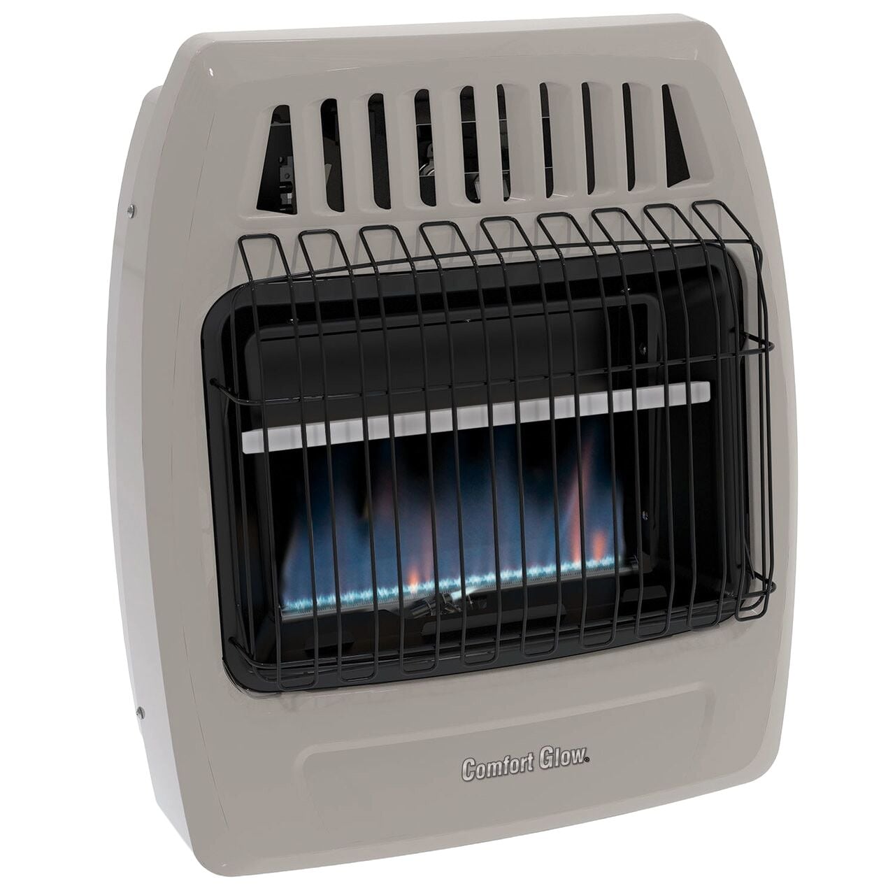 Comfort Glow Vent-Free Dual-Fuel Gas Wall Heater - 20,000 BTU