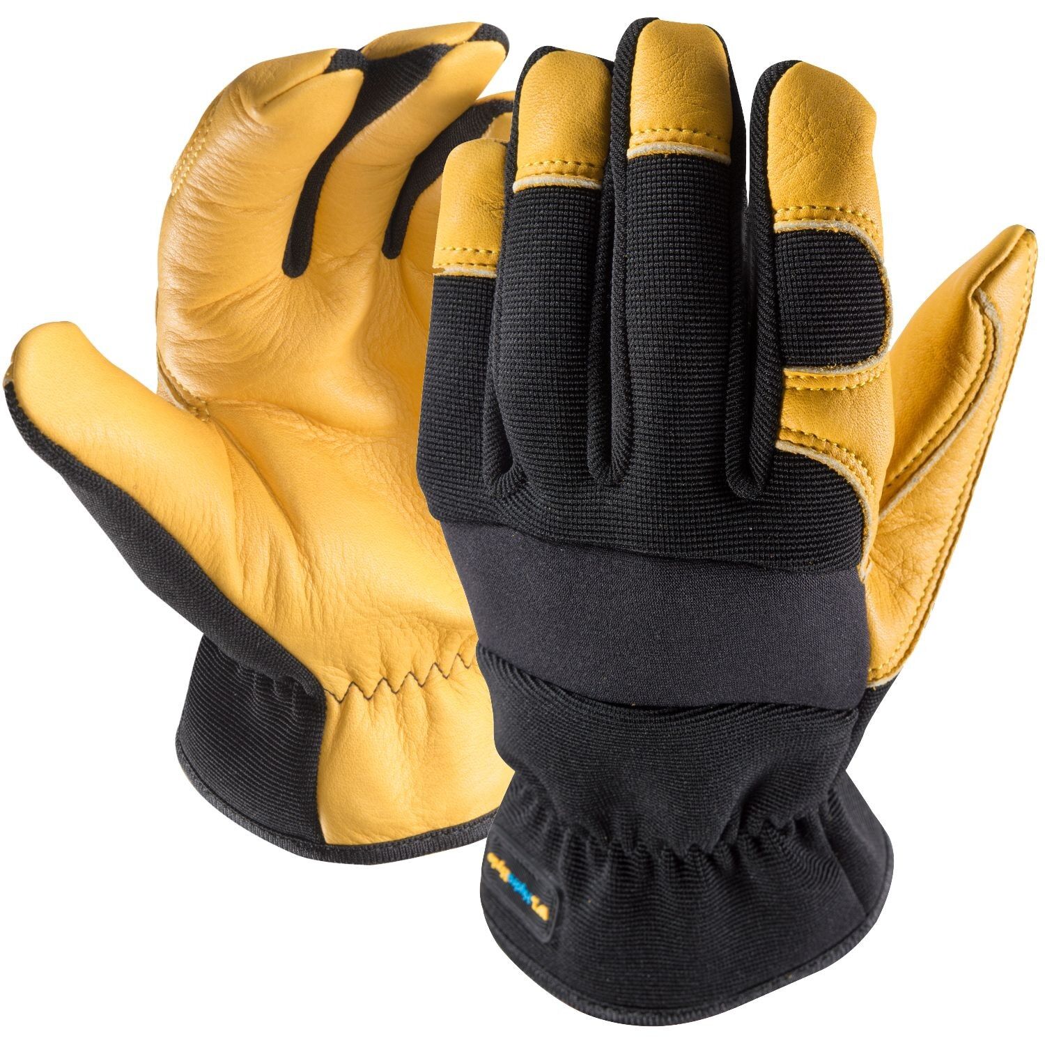 【Kurland】D-Pocket in Steerhide Men's HydraHyde Cowhide Leather Slip-on Gloves