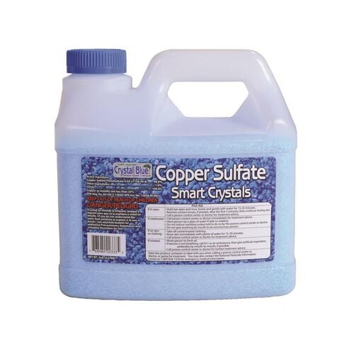 Crystal Blue Copper Sulfate Algaecide - Aquatic Grade Granular Pond Algae Control - 5 Lb
