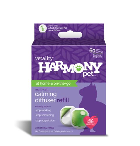 Harmony Pet Calming Home Diffuser Refills for Cats - 2 Count