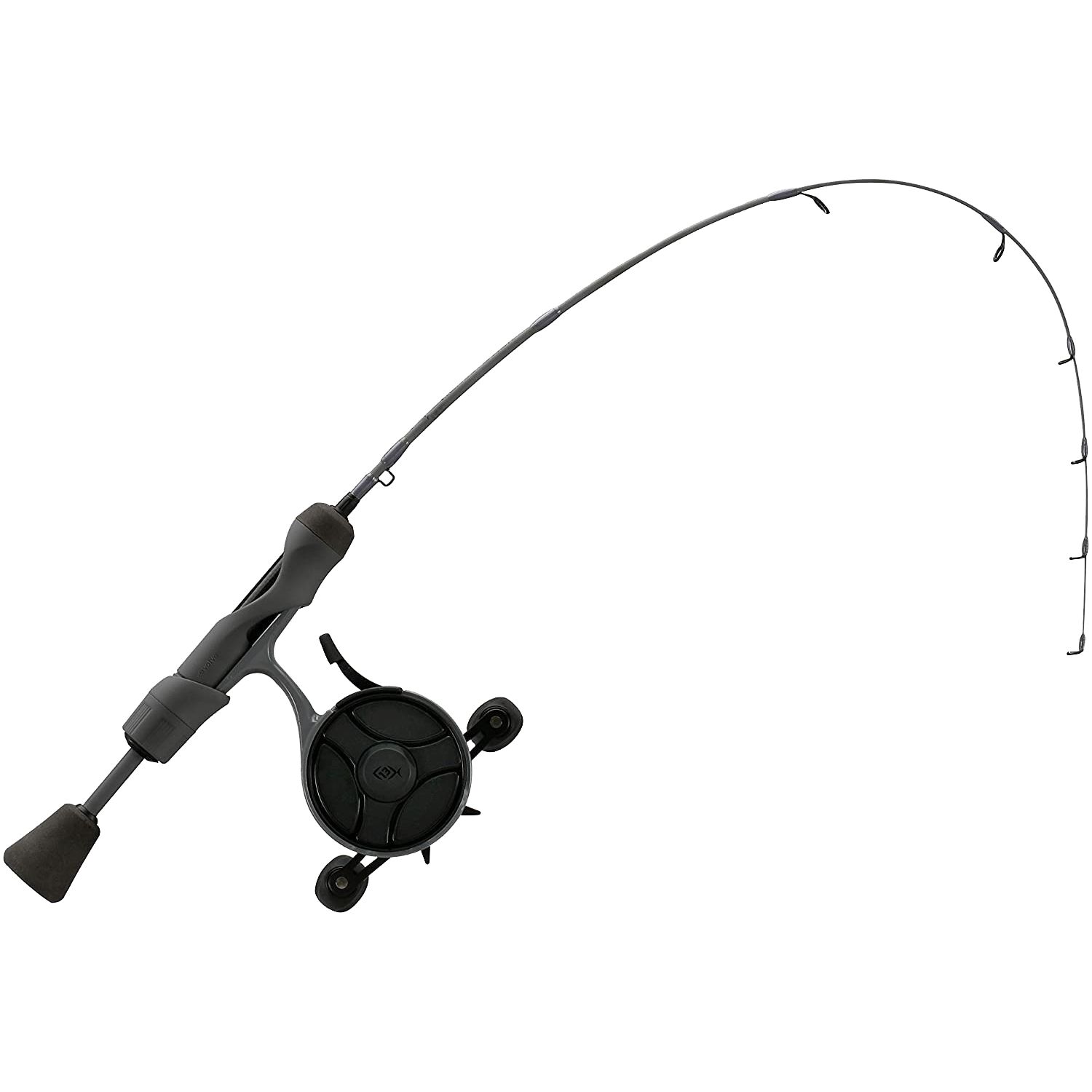 13 Fishing Blackbetty FreeFall Ghost Stealth Edition Ice Combo