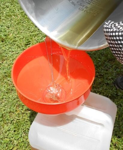 8" Stainless Steel Mesh Funnel