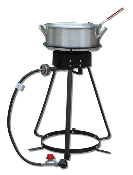 King Kooker 10 Quart Fry Pan Outdoor Cooker