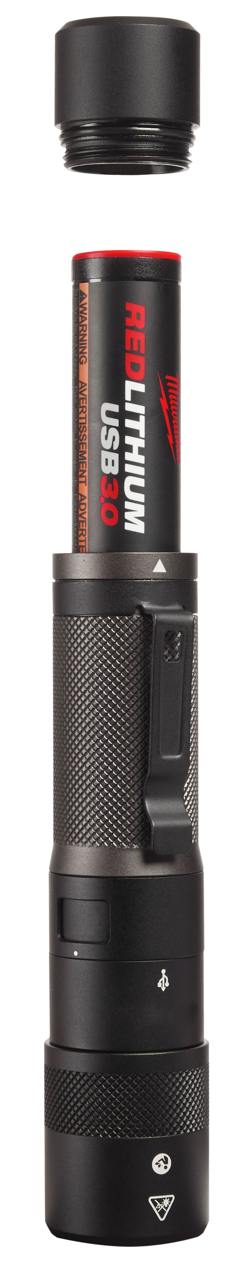 Milwaukee 1100 LM Rechargeable USB Flashlight Milwaukee 1100 LM Rechargeable USB Flashlight