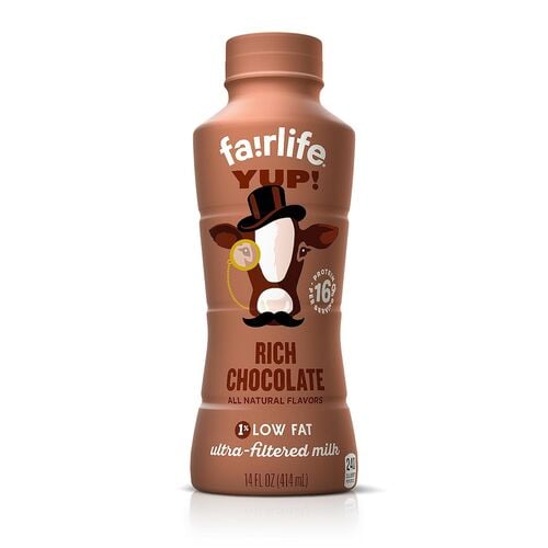 YUP! 2% Reduced Fat Chocolate Ultra Filtered Milk - 14 oz