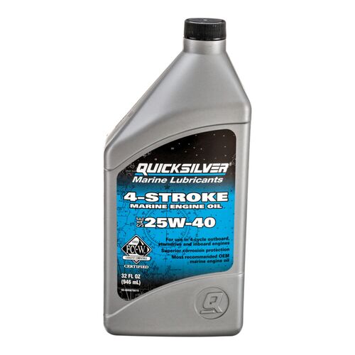 25W40 4 Stroke Oil - 1 Quart
