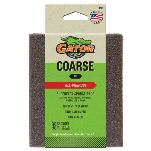 All-Purpose Superflex Sponge 3-Pack - Coarse