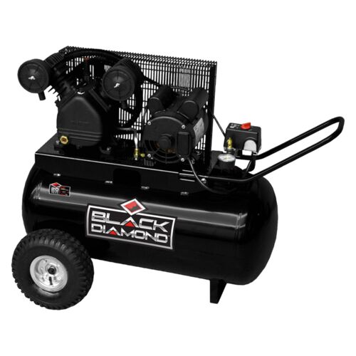 20 Gallon Horizontal Portable V-Twin Air Compressor