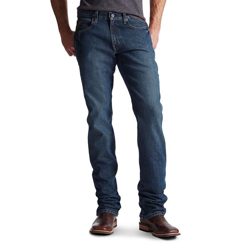 Men's M4 Rebar Relaxed DuraStretch Basic Bootcut Jean in Carbine