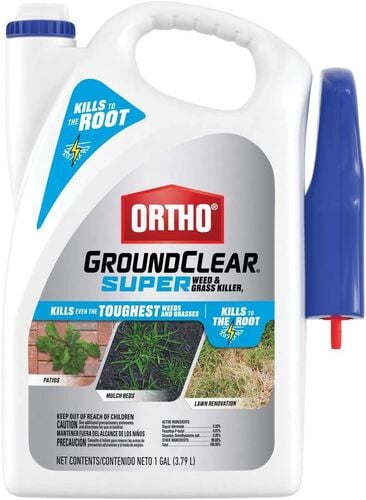 GroundClear Super Ready To Use Trigger Spray Weed & Grass Killer - 1 Gallon