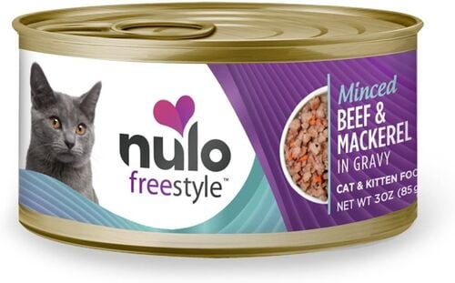 Freestyle Minced Beef & Mackerel Recipe in Gravy Cat Food - 3 oz