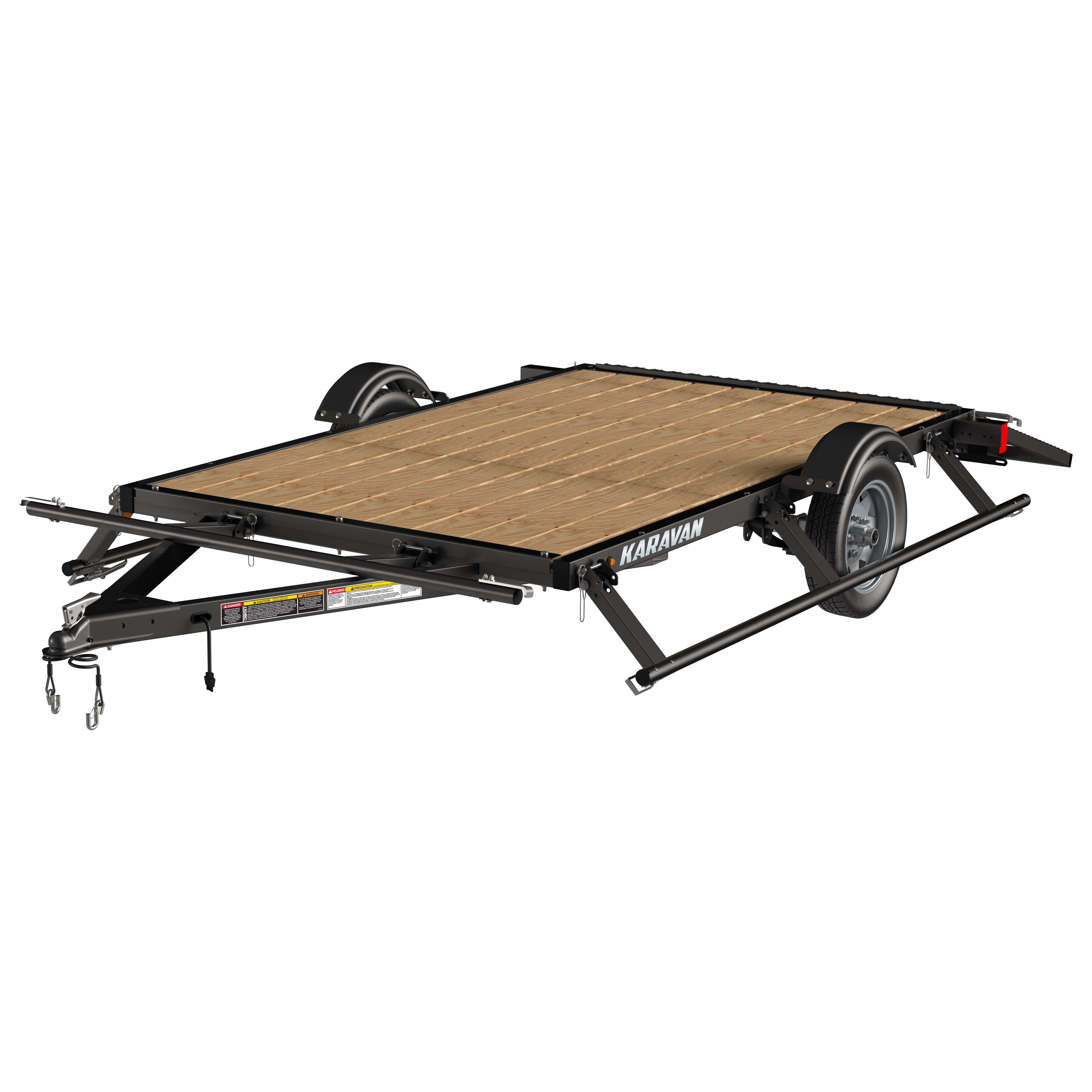 CARAVAN 5本セット Karavan 5' x 8' Heavy Duty Utility Trailer