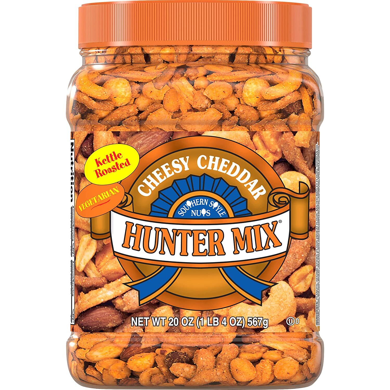 メロジョイ　イースター　スナックハンター Southern Style Nuts Cheesy Cheddar Hunter Mix - 20 oz