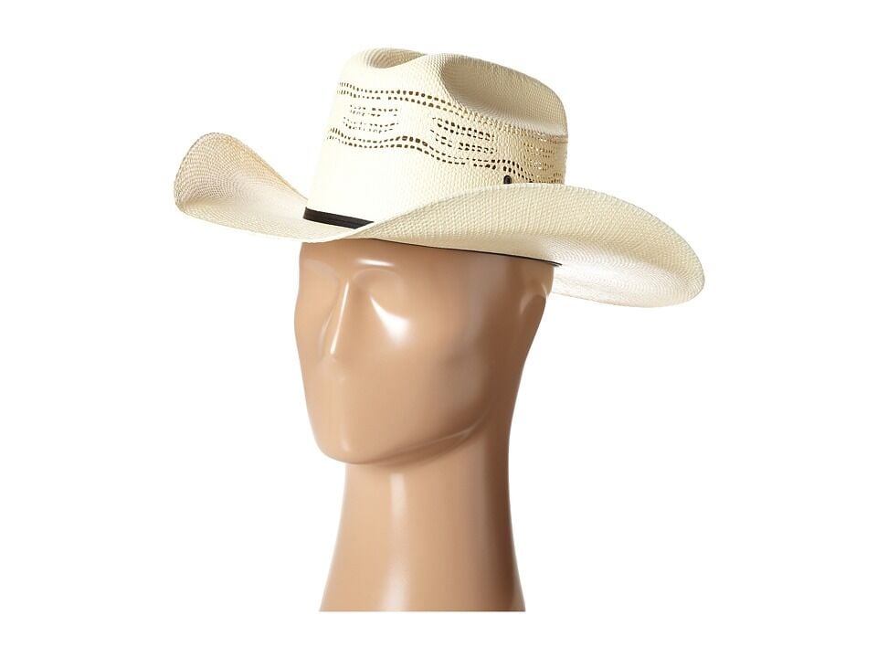 ARIAT Mens Bangora Straw Western Hat - Rio Grande – Willow Lane Hat Co