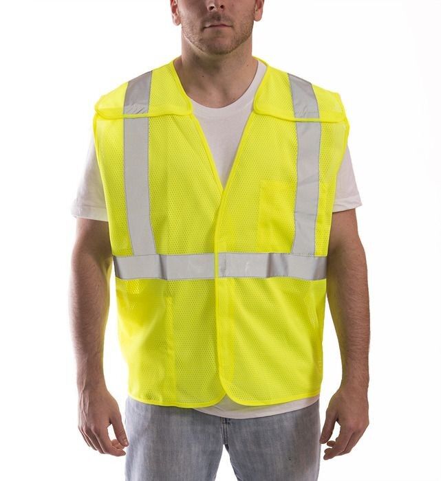 Unisex Job Sight Class 2 Rubber Breakaway Vest