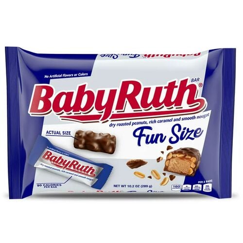 Baby Ruth Candy Fun Size Bar