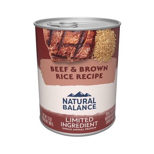 Beef & Brown Rice Recipe Wet Dog Food - 13 oz