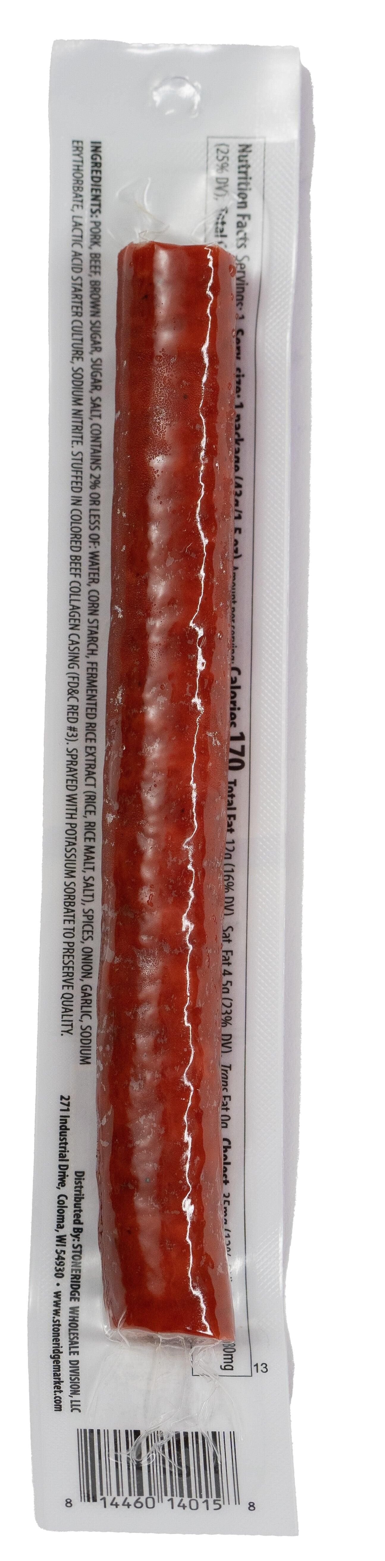 Stoneridge Teriyaki Pork & Beef Thick Snack Stick - 1.5 oz