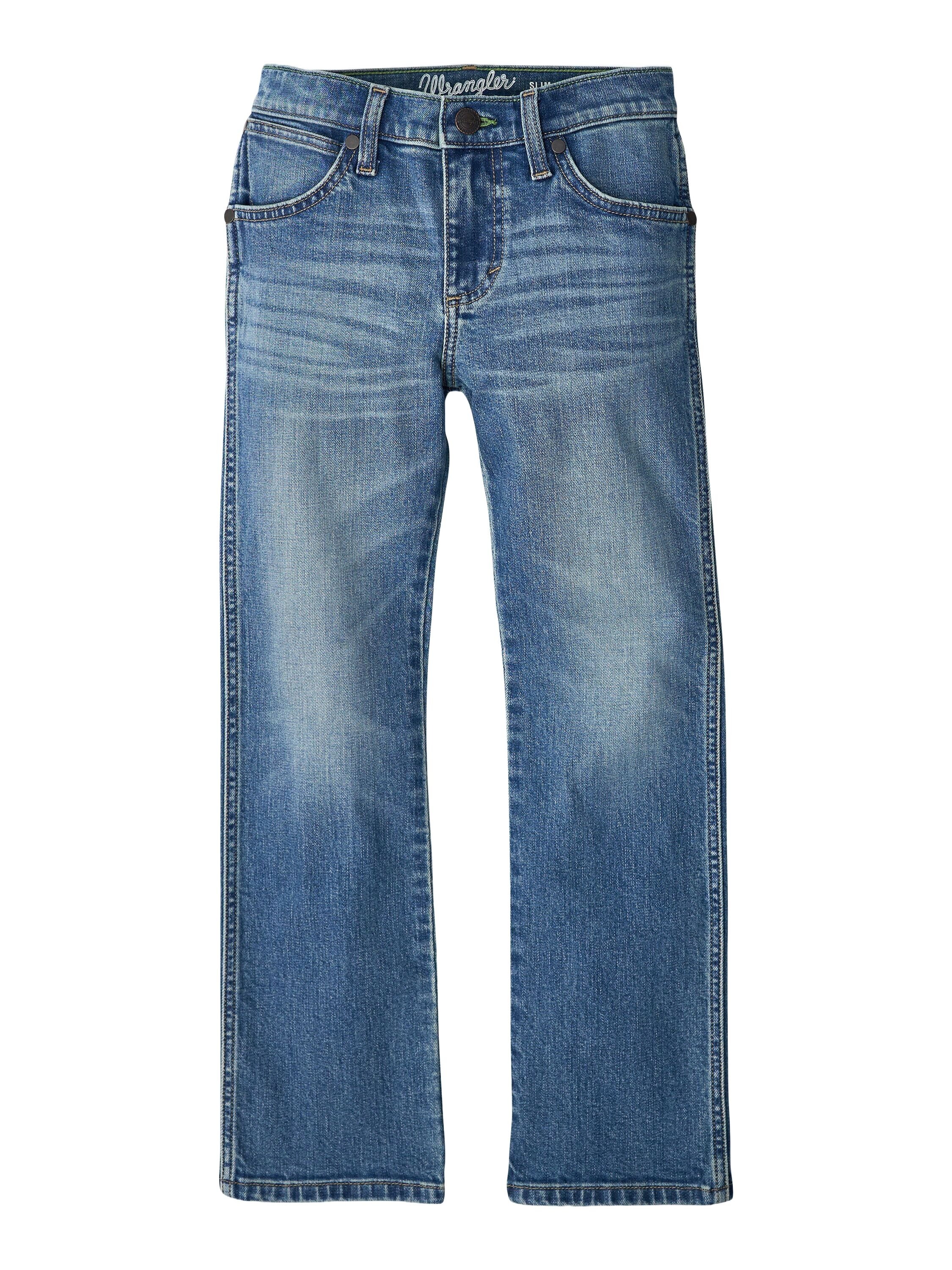 Boy's Retro Slim Straight Jeans
