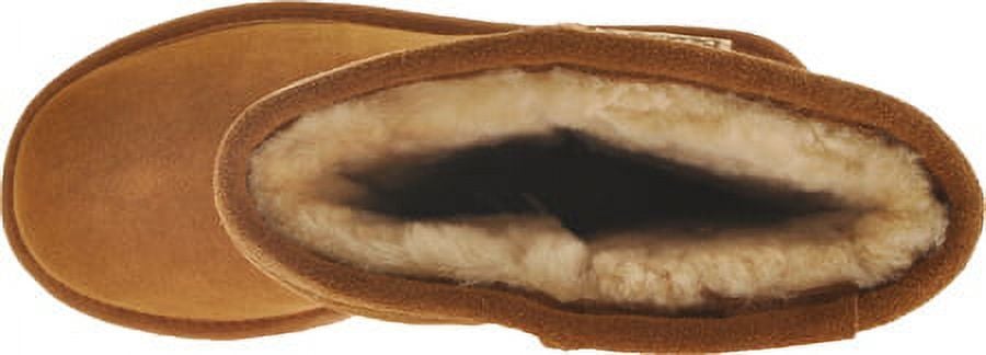 Women's Emma Short Suede Boots in Hickory