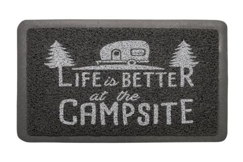 Life Is Better at The Campsite Outdoor/Indoor Welcome Mat