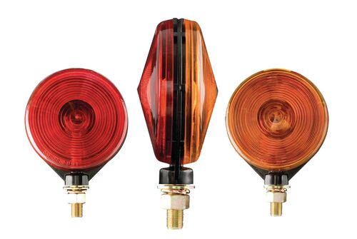Dual Face Stop/Turn/Tail Light In Red & Amber