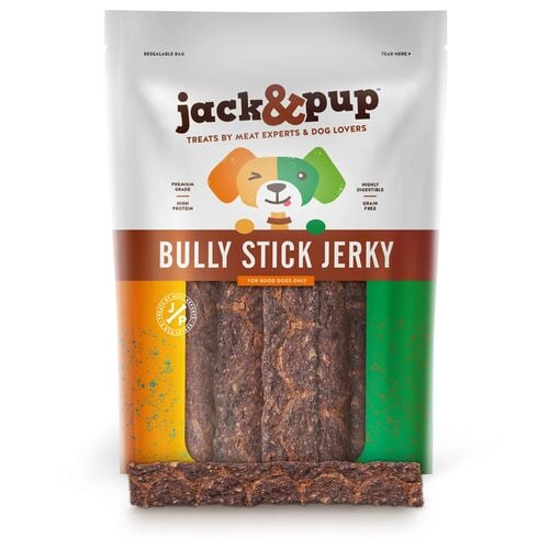 Bully Stick Jerky Dog Treats - 12 oz