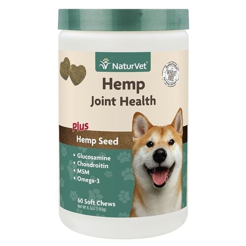 Hemp Soft Chews Joint Supplement for Dogs - 60 ct