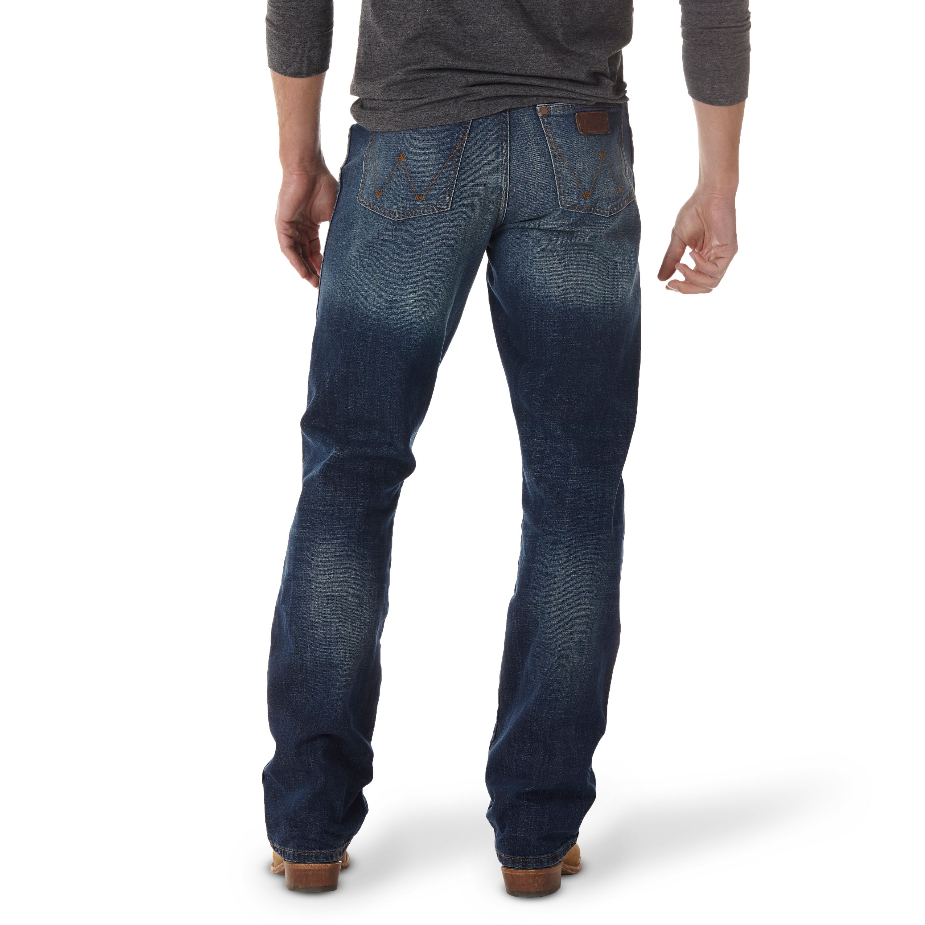 Men's Retro Relaxed Fit Bootcut Jean