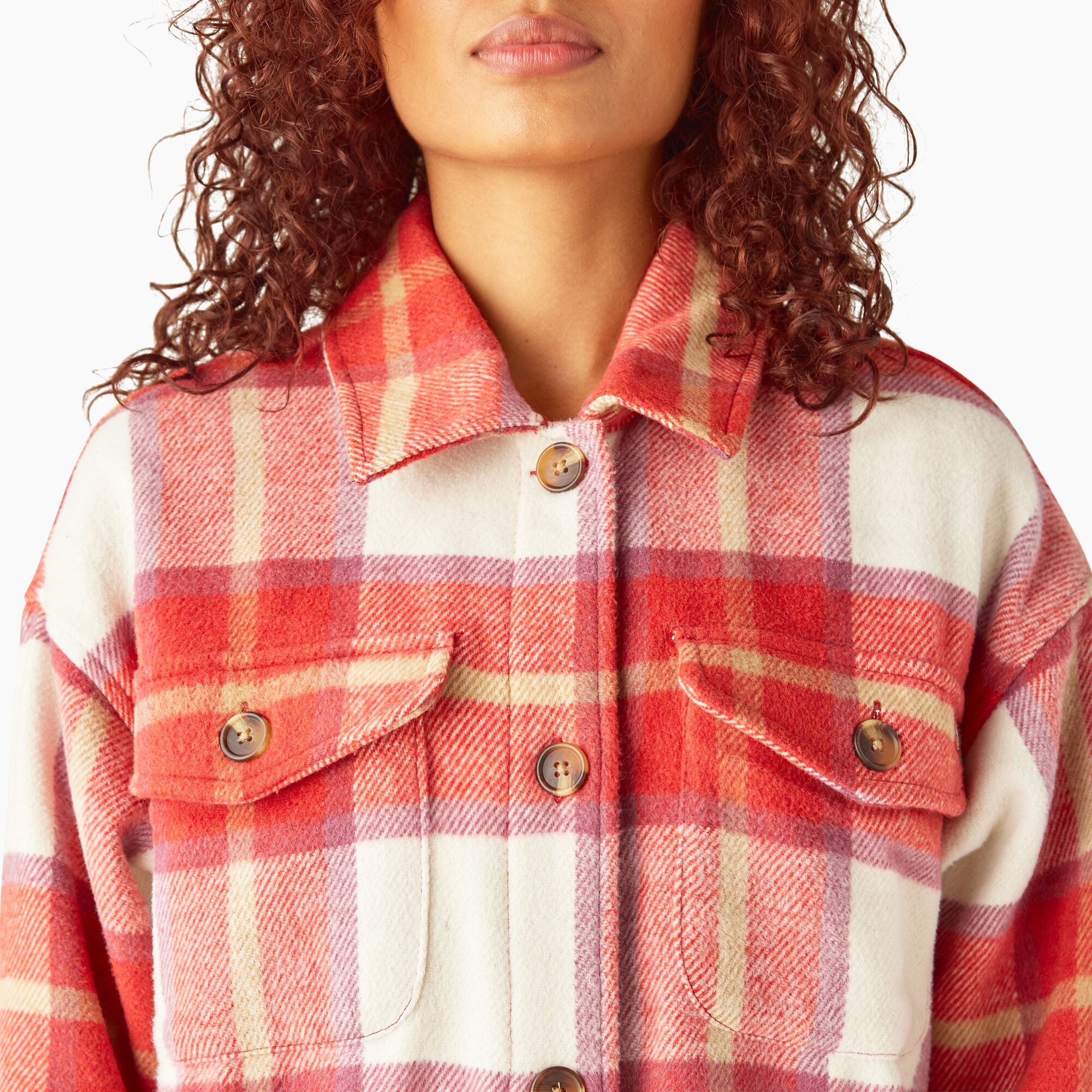 Dickies Women's Oversized Shirt Jacket