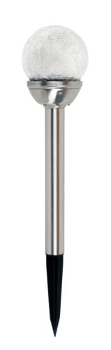 Crackle Glass Stake Light