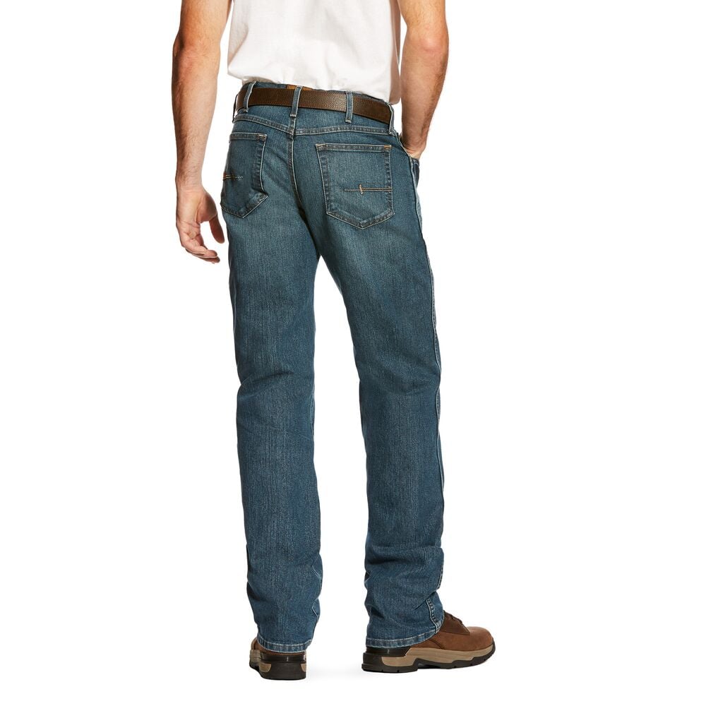 Men's M4 Rebar Relaxed DuraStretch Basic Bootcut Jean in Carbine