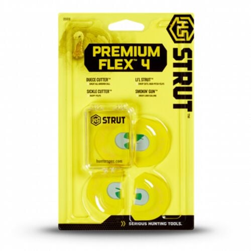 Premium Flex 4 Turkey Call - 4-Pack